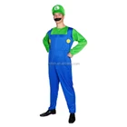Party halloween adult carnival super mario and luigi costume MAB-55