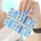 China supplies wholesale metal nail accessories 2D nail art stickers