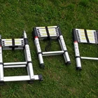 Telescopic adjustable stair ladder home EN131