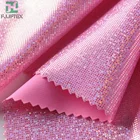 Shiny Foil Printing Polyester Spandex Fabric For Sexy Swimming Suit