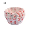 Bakest cherry design 40g greaseproof paper cake cup with stripe package