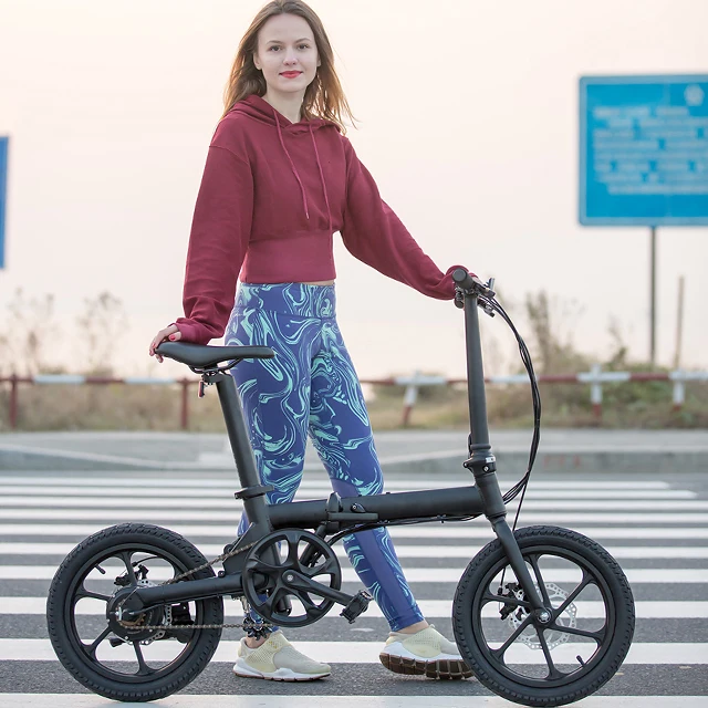HOTTECH 2018 New Design lightest 16 inch 36V 250W folding electric bike / bicycle with CE & EN15194 Certification