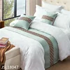 Luxury hotel decorative bedding set designs bed runner set