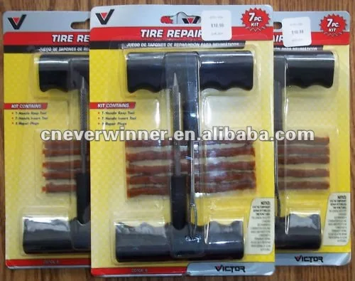 TIRE PLUG REPAIR KIT for Cars Motorcycles ATV