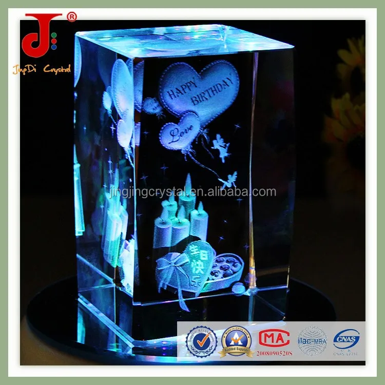 wholesale crystal gift 3d