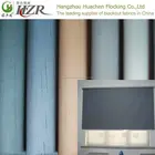 100% polyester black out curtain fabric acrylic coating flocking fabric