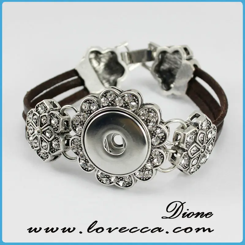 fashion jewelry jewelry raw material snap button necklace