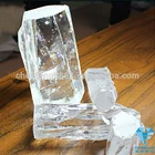 Top Quality White clear Uncut Material Cubic Zirconia rough For Jewelry Making