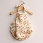 Toddler Baby Girls Summer Dress Strawberry Printed Rompers