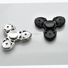Finger helix finger gyro three - leaf fingertip gyro decompression fidget spinner adult toy wholesale rotating tool