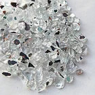 Clear Glass Crushed Terrazzo Crushed Mirror Glass Chippings For Artificial Stone And Marble