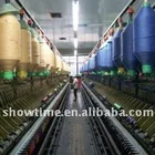 16s~40s autocone and waxed colours 100% polyester spun yarn recycle virgine