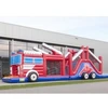 Interesting tunnel commercial inflatable obstacle course for rental and sale