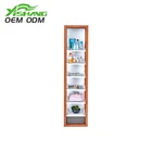 Professional standard metal cosmetic display stand shelves