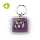 Wholesale Customized size acrylic PMMA keychain