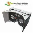Promotional VR 3D Virtual Reaity 3D Glasses Custom Logo VR Cardboard Google Cardboard for Smartphone Video