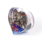 Wholesale Customized Good Quality Photo Frame With Water and Glitter