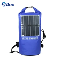 20L outdoor 500D PVC tarpaulin container customized color wet waterproof hiking dry bag