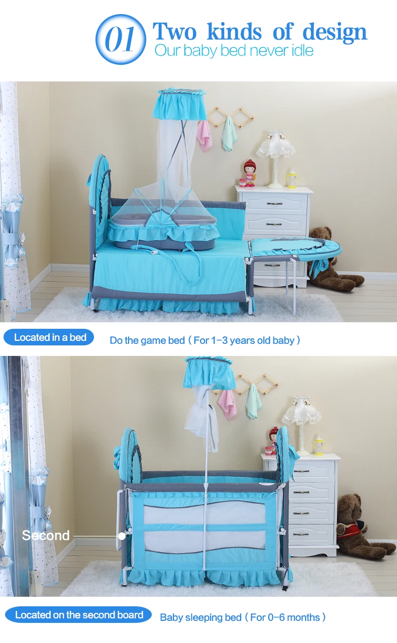 extendable baby bed