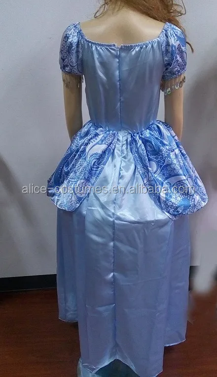 Party Carnival cinderella dress cosplay costume