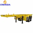 Truck Trailer Chassis,Skeleton Semi Trailer,20ft Container Chassis