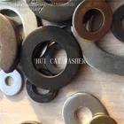 Blue zinc plated flat washer for carriage bolts
