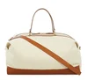 simple design canvas travelling duffle luggage bag men gym bag
