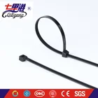 Qiligang high strength cable tie Natural two lock cable tie double locking tie