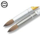 Custom pure kolinsky germany acrylic handle nails artist brush