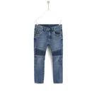 High quality OEM service children denim clothing kids boys biker jeans