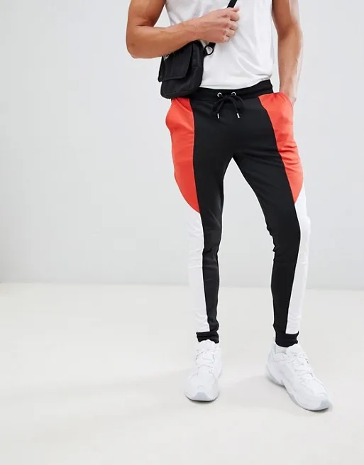 super skinny track pants