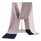 New arrival fashion men wool pashmina cashmere winter shawl scarf