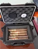 Hard Waterproof Plastic Cigar Case Humidor Box with Foam Lining
