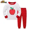 High quality quick dry breathable big apple infant kids cotton sleepwear on sale
