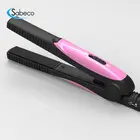 Sabeco 2018 hot selling mini hair flat iron natural hair straightening products