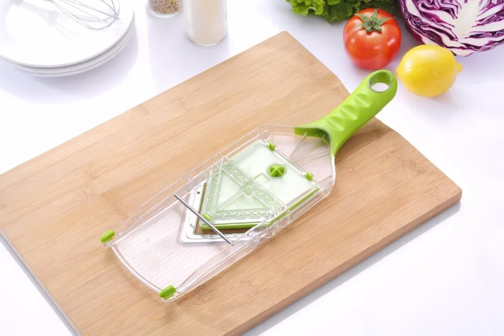 4 Blades Mandoline Slicer, Vegetable Chopper, Tomato Slicer
