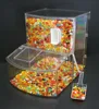 supermarket and retail store bulk food display clear plastic container jelly bean