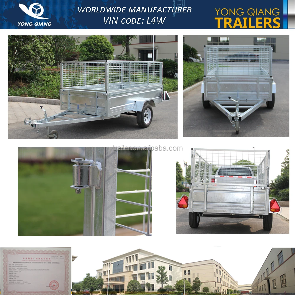 Caged box trailers 889