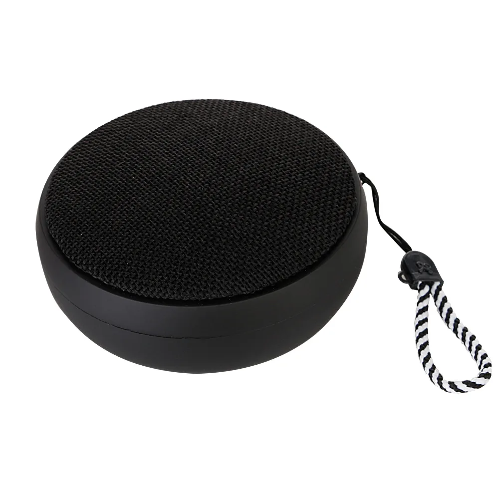 2019 Hot Selling Colorful Cloth Fabric Portable Handsfree Mini Bluetooth Speaker with Lanyard - ANKUX.COM