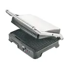 Stainless Steel Grill And Panini Press Stainless Steel 6-slice Healthy Panini/press Grill For Home Use