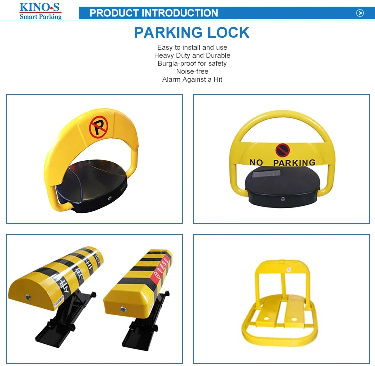 Dc motor reserved car park barrier parking space lock device.jpg