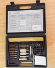 37pcs/Set Univers Gun Cleaning Kit in blow molding plastic case with brass rod