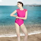 Wholesale Hot Custom Cheap latest red one piece swimsuit women dresses swimwear