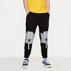 Custom Streetwear Patchwork Multi Function Pocket Trousers drawstring Work Cargo Pants
