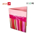 Music Happy Birthday 3D Greeting Card With LED Light Different Kinds Of Led Greeting Card With Your Own Designs