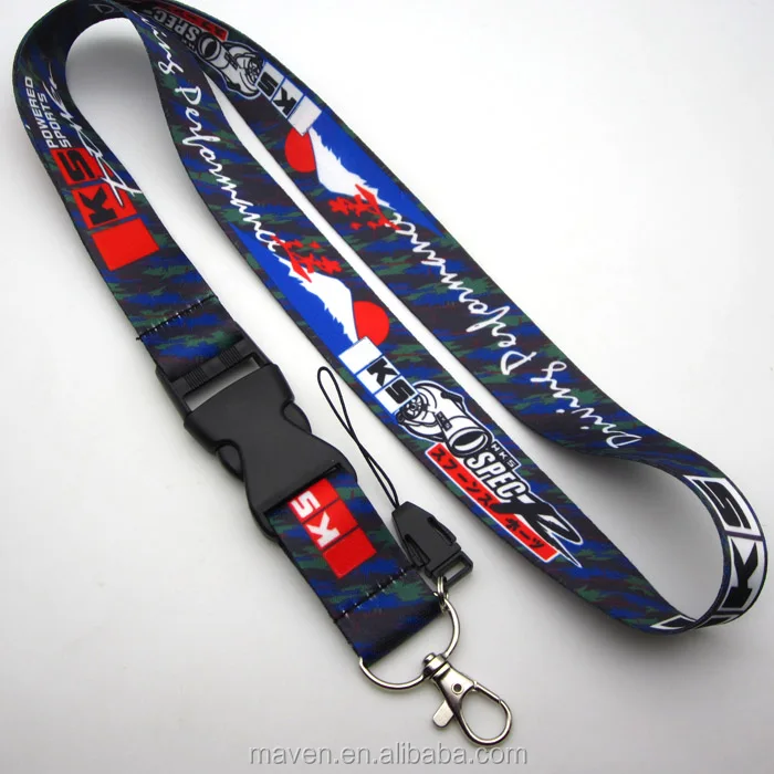 Jdm Racing Drift Hks Power Spec R Driving Performance Lanyard Neck