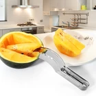 Cut watermelon artifact stainless steel watermelon cantaloupe fruit knife slicer