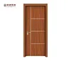 Fire proof oval interior glass classic exterior finger joint wood door frame