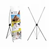 Advertising Customized Design Windproof Outdoor Background PVC/PP 60*160 Promotion X Banner Stand Display Model