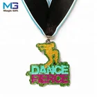 China Manufacturer Cheap Custom Dance Award Metal Sport Trophie Medal No Minimum Order
